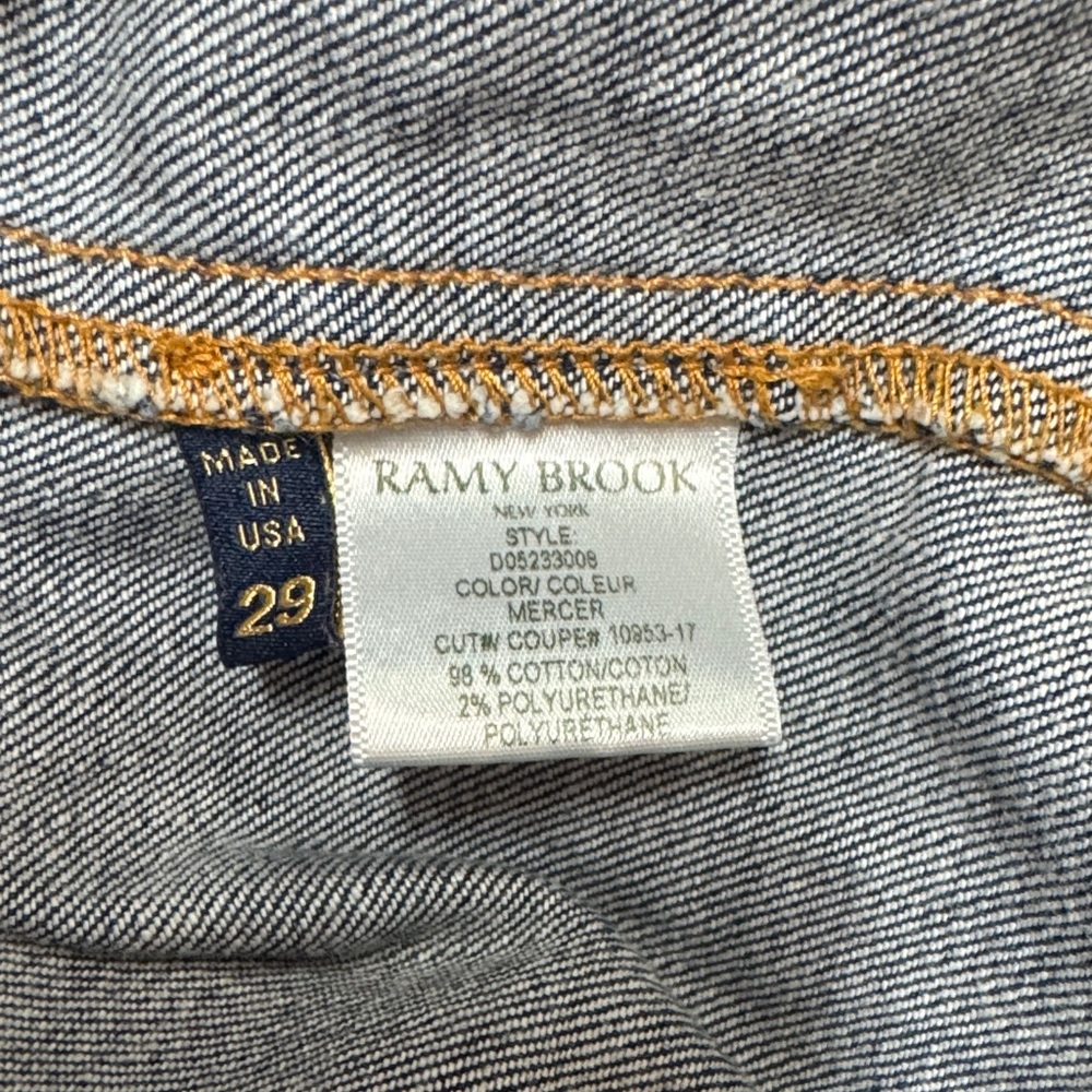 Ramy Brook
Tunechi Denim Mini Dress, Size 29 - Picture 11 of 14